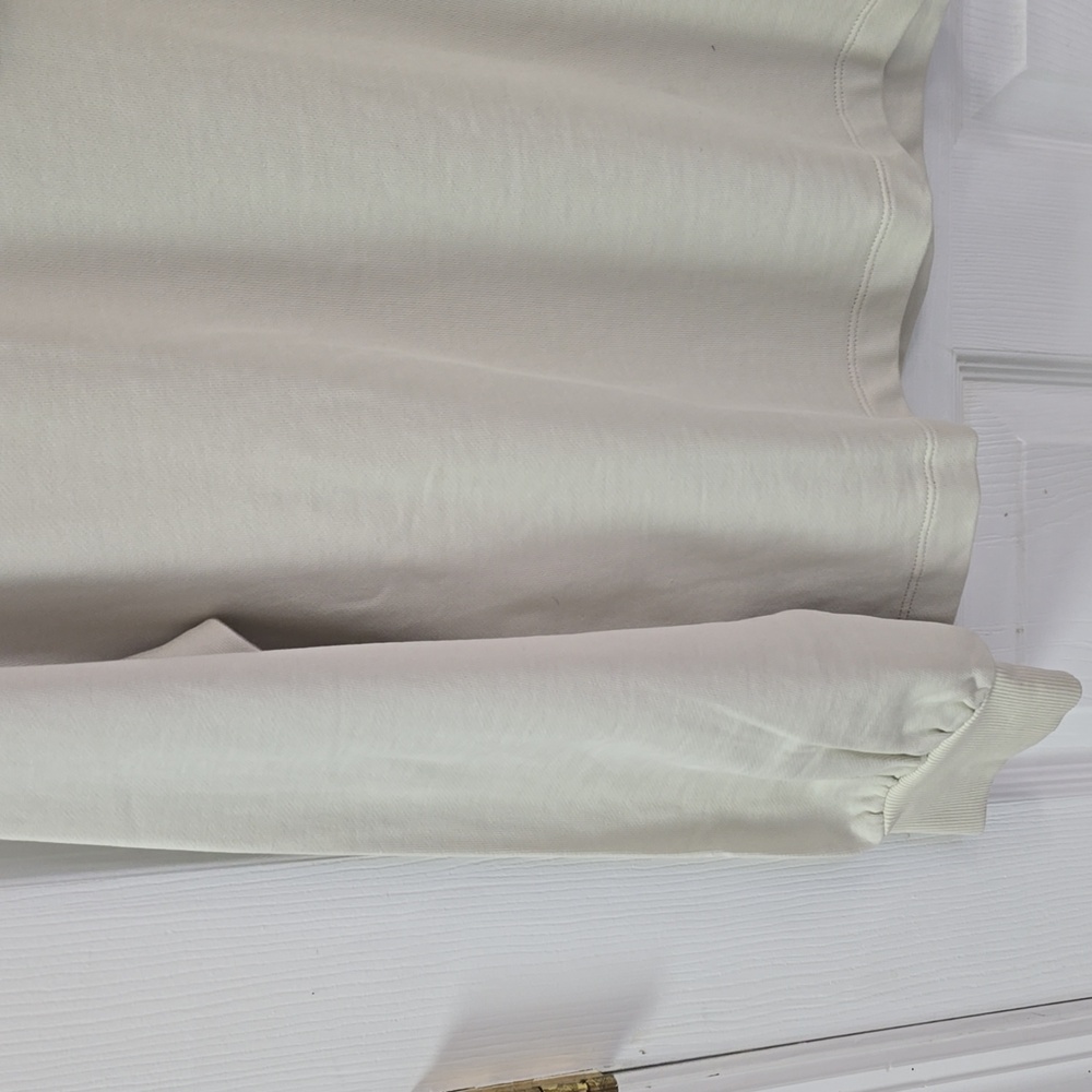 NWT Patagonia Women's Regen Organic Cotton Essential Pullover Beige Size Medium - Picture 7 of 17